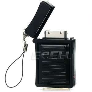  Ecell   BLACK SOLAR BATTERY LIGHTER CHARGER FOR iPOD NANO 