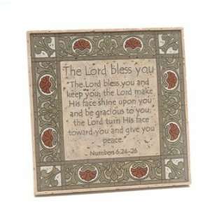  By Faith by Demdaco   The Lord Bless You Plaque   61018 