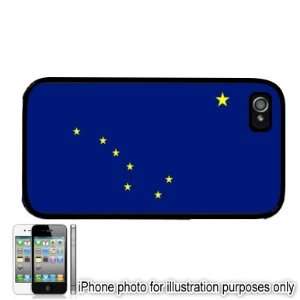   Alaska State Flag Apple iPhone 4 4S Case Cover Black: Everything Else