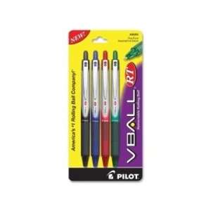  Pilot VBall Rolling Ball Pen  Assorted Colors   PIL26205 