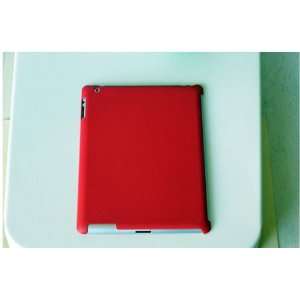  Red hard shell slim smart cover companion / mate for New 