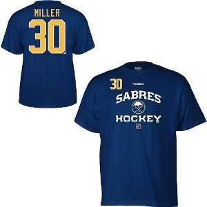  Buffalo Sabres Ryan Miller Reebok Authentic Team Hockey 