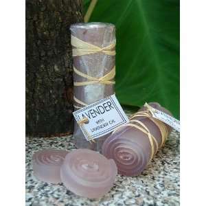  Lavender Scroll Soap Bar Beauty