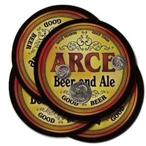  ARCE Family Name Brand Beer & Ale Coasters Everything 