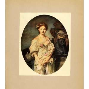   Jean Baptiste Greuze France   Orig. Tipped in Print