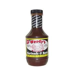 Woodys Authentic Recipe Rich & Flavorful Hickory Flavor Marinade 