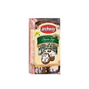 Archway Home Style Holiday Cookies   Snow Top, Chocolate Cookies with 