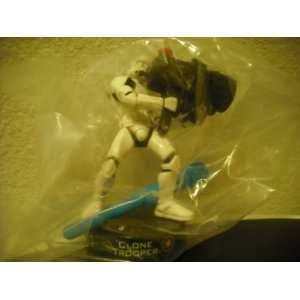  Star Wars Attacktix Series 1 Clone Trooper #04 Toys 