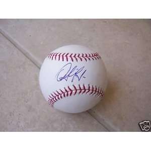  Argenis Diaz Boston Red Sox Official Signed Ml Ball Coa 