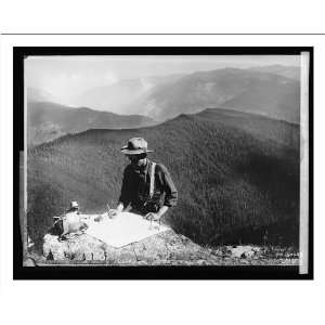  Historic Print (M) Forest Service a ranger