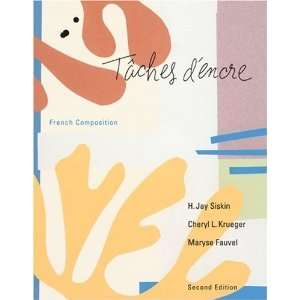   Tâches dencre French Composition [Paperback] H. Jay Siskin Books