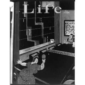  Photo of Cover of Life,1930 Oct. 31,illustrated with 2 