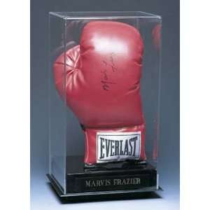  Single Stand Up Boxing Glove Display Case Sports 
