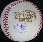 Doug Mirabelli 2004 WS Signed Baseball Ball Red Sox JSA  