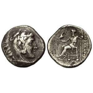   Great, Macedonian Kingdom, 336   323 B.C.; Silver Drachm Toys & Games