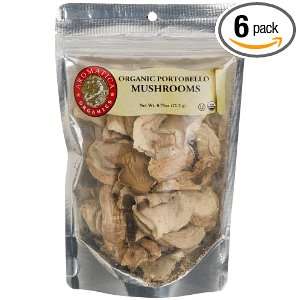 Aromatica Organics Portobello Mushrooms Sliced, 0.75 Ounce Bags (Pack 