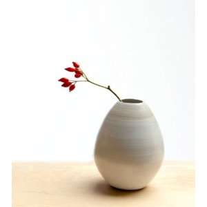  White Ceramic Bud Vase