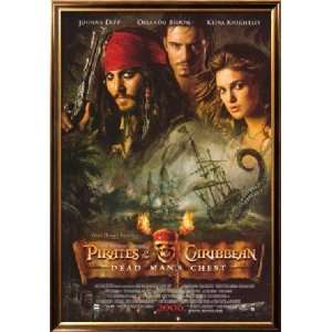  Pirates Of The Caribbean Dead Mans Chest People Framed 