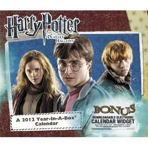  2012 Harry Potter Year in  A Box Calendar [Calendar] MEAD Books