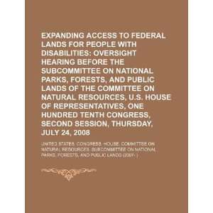  to federal lands for people with disabilities: oversight hearing 