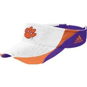  Clemson Tigers Adidas Golf Visor Hat: Sports & Outdoors