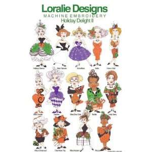   Loralie Designs Embroidery Designs on CD 630437 Arts, Crafts & Sewing