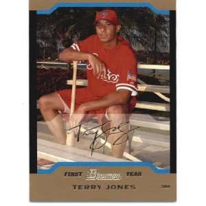  2004 Bowman Gold #271 Terry Jones FY   Philadelphia 