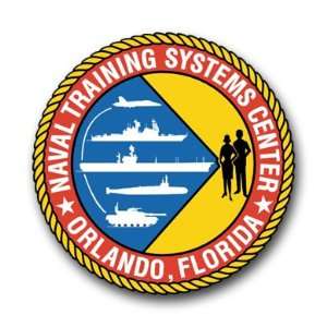  US Navy Training Systems Center Orlando Decal Sticker 3.8 