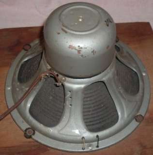 Vintage 12 Utah Woofer Speaker & Tweeter Combo 1950s  