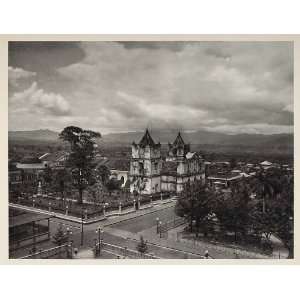  1931 City View Heredia Costa Rica South America Print 