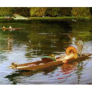 Hand Made Oil Reproduction   Sir John Lavery   32 x 26 
