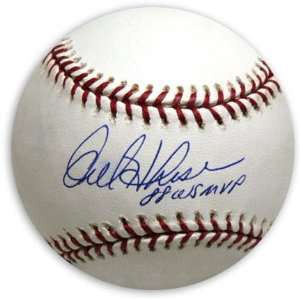  Orel Hershiser Autographed Baseball  Details 88 WS MVP 