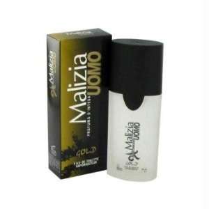 Malizia Uomo Gold by Vetyver Eau De Toilette Spray 1.7 oz