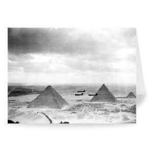  War in Egypt.WW2 pilots from Mid East   Greeting Card 