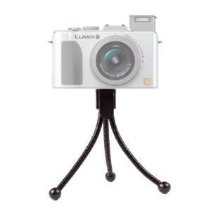  Small Black Flexible Digitial Camera Tripod For Panasonic Lumix LX5 