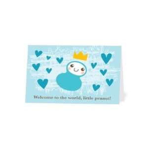  Congratulations Greeting Cards   Royal Birth Powder Blue 