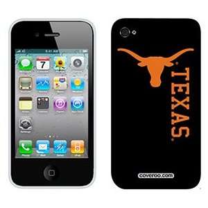  University of Texas Mascot Full on AT&T iPhone 4 Case by 
