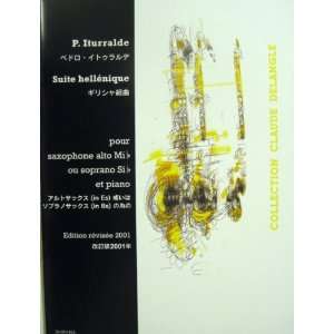   for Alto or Soprano Saxophone and Piano Pedro Itrurralde Books