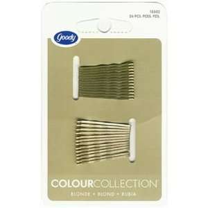  Goody Colour Collection Small Metal Bobby Pins Blonde,26 
