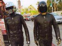 Daft Punk Thomas&Guy Manuel 100% real leather jacket costume handmade 