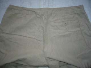 Jill tan cotton pants EUC 16 lightweight   Free US Shipping  