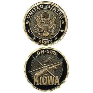  U.S. Army OH 58D KIOWA Challenge Coin: Everything Else