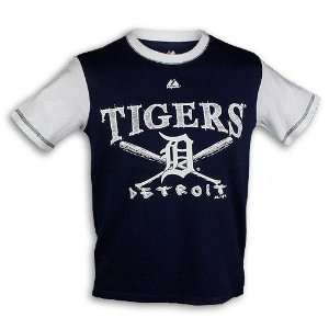  Detroit Tigers YOUTH Forged From Fire T Shirt Sports 