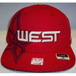  NBA All Star WEST 2010 L/XL Fitted Hat