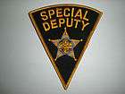 OHIO STATE SHERIFFS OFFICE SPECIAL DEPUTY PATCH
