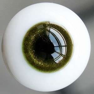 14mm Dark Green MSD DOD AOD LUTS BJD Dollfie Glass Eyes Outfit  
