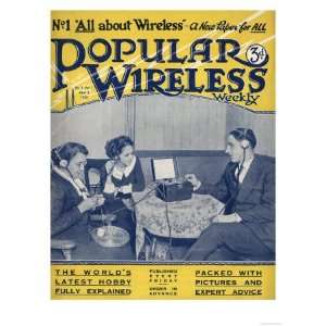  Popular Wireless, First Issue Radio Magazine, UK, 1922 