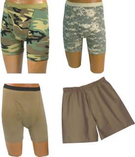 Military Army Style Mens Underwear Boxer Briefs/Shorts  