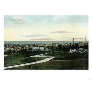  Everett, Washington   General View of the City Giclee 