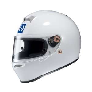   Helmets 6WM10 Si 12 White Medium SA2010 Approved Auto Racing Helmet
